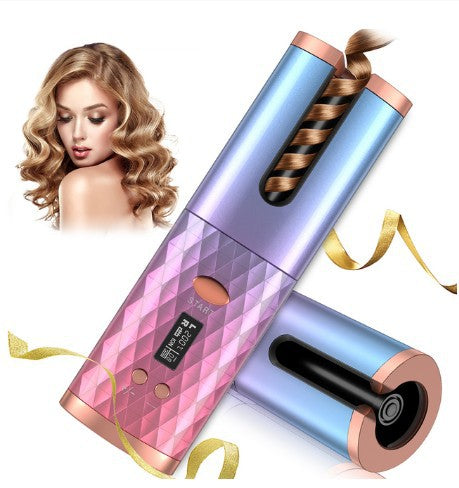 Portable Hair Curling Iron LCD