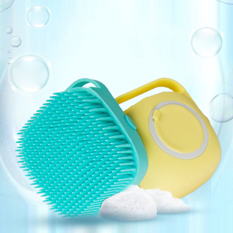 Soft Silicone Bristles Comb Scrubber
