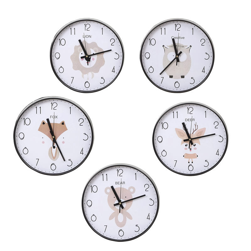 Round Silent Sweep Wall Clock