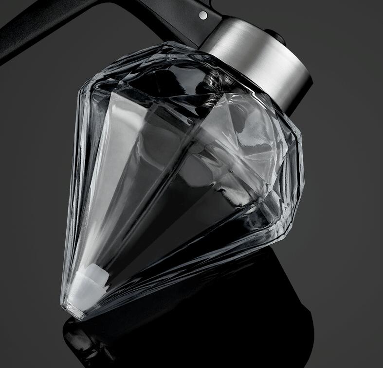 Oil Dispenser Diamond Shaped Glass