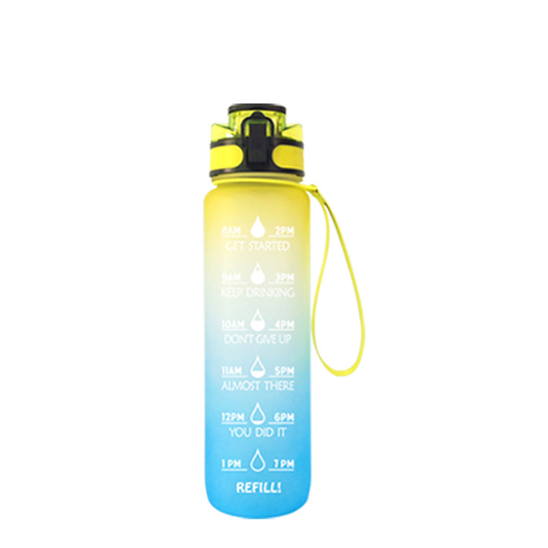 Transparent Flask Water Bottle