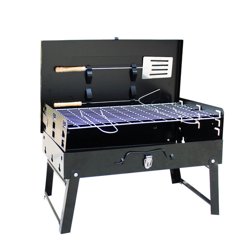 Portable Charcoal Grill Folding Box